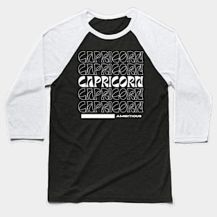 Capricorn Zodiac sign Baseball T-Shirt